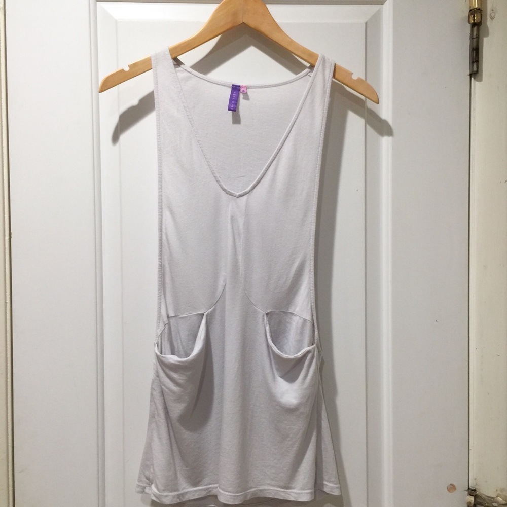 LF Stores Emma & Sam Pale Grey Light Blue Tank